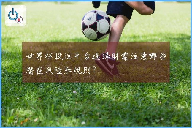 世界杯投注平台选择时需注意哪些潜在风险和规则？