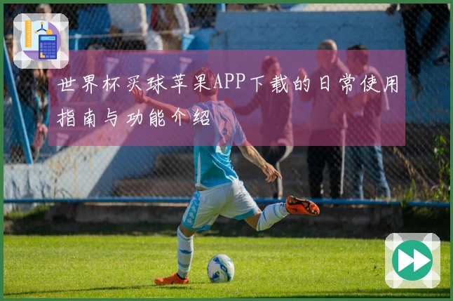 世界杯买球苹果APP下载的日常使用指南与功能介绍