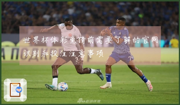 世界杯体彩竞猜前需要了解的官网识别和投注注意事项